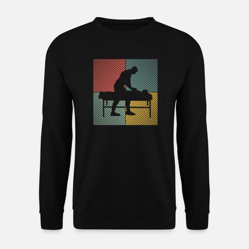 Physiotherapy Chiropractor Physio-masseur - Unisex Sweatshirt - black