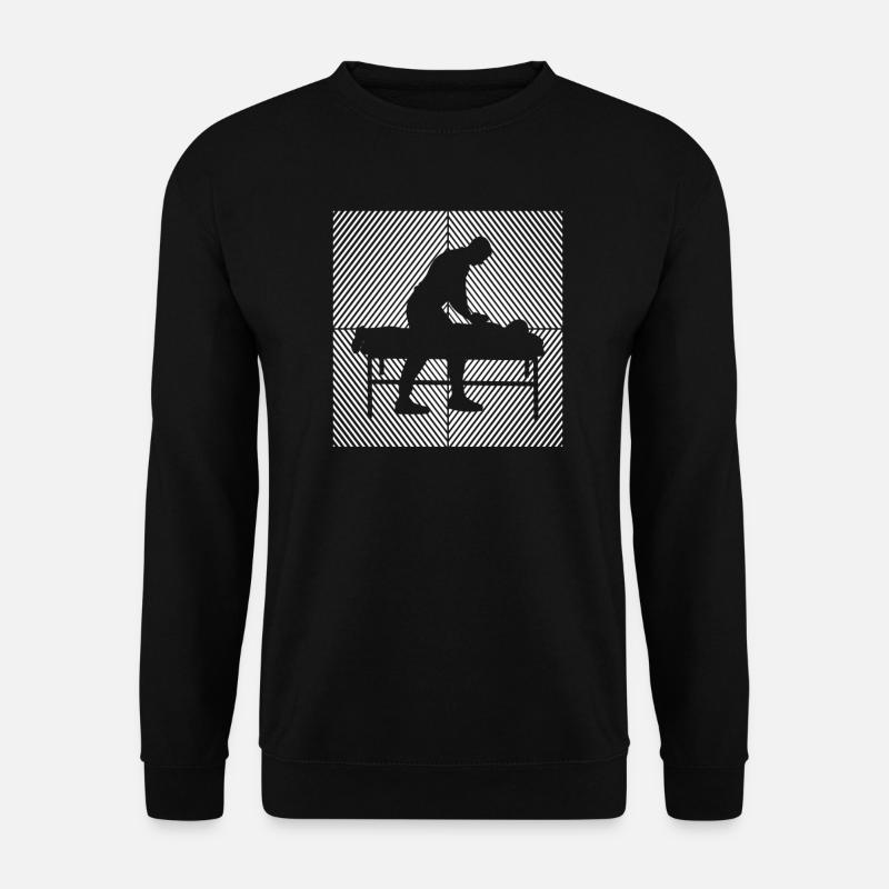 Physiotherapy Chiropractor Physio-masseur - Unisex Sweatshirt - black