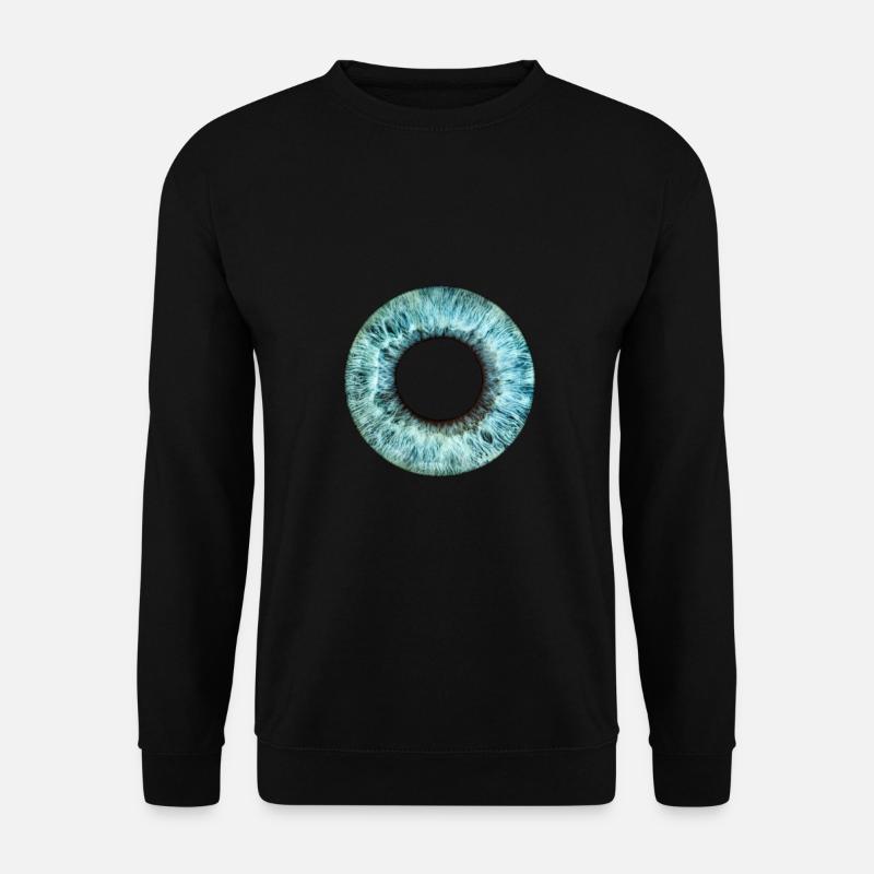 Blue iris - Unisex Sweatshirt - black