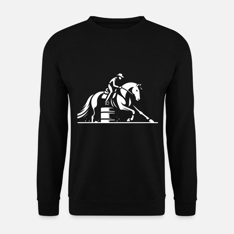 Cowboy Rodeo Silhouette - Unisex Sweatshirt - black