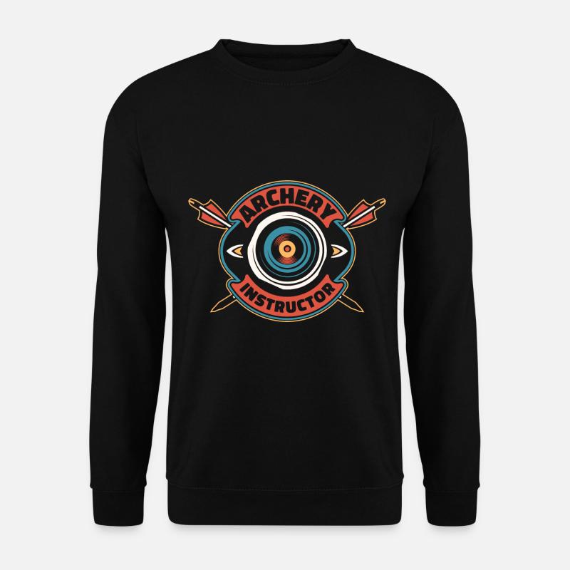 Tir à l’arc Flèche Tir à l’arc Tir à l’arc - Sweat-shirt Unisexe - noir