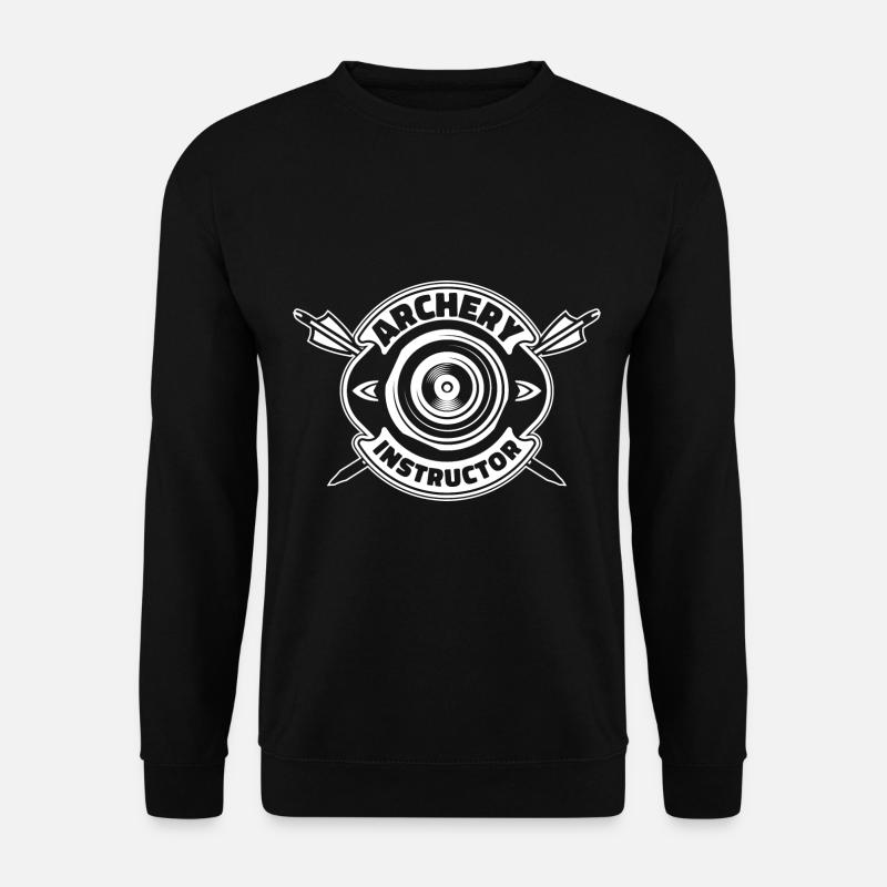 Tir à l’arc Flèche Tir à l’arc Tir à l’arc - Sweat-shirt Unisexe - noir
