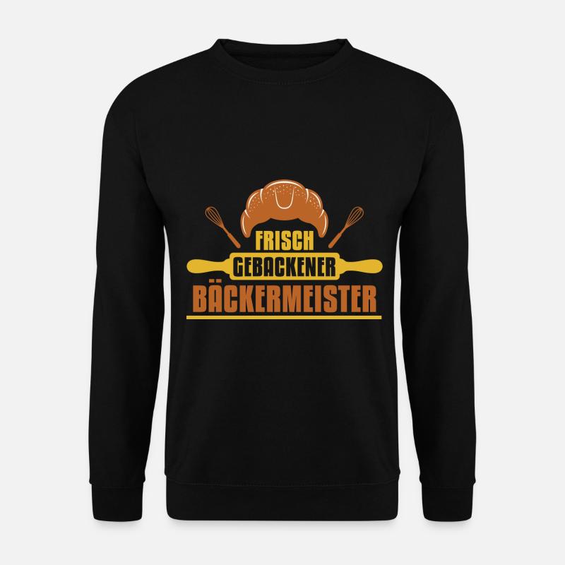 Bäcker Backen Konditor - Unisex Pullover - Schwarz