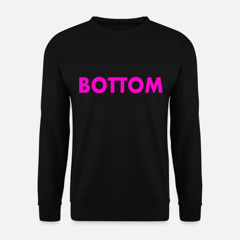 Bottom - Unisex Pullover - Schwarz