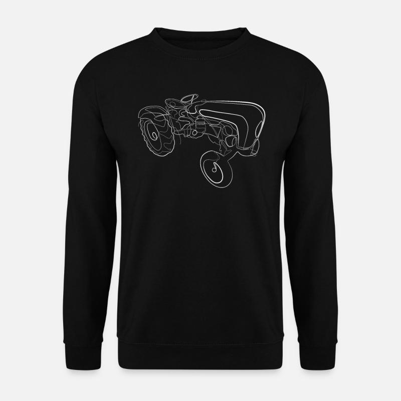 Tractor Oldtimer - Unisex Sweatshirt - black
