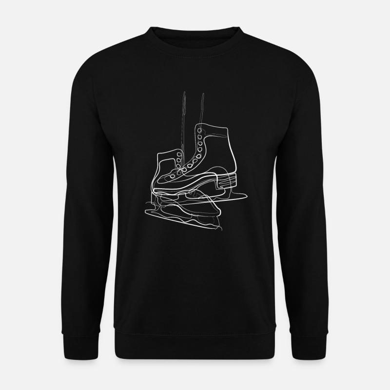 Ice skating Ice skating - Unisex Sweatshirt - black
