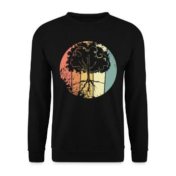 Protection de l’environnement Nature - Sweat-shirt Unisexe - noir - Devant - Alina (178cm) & Michal (187cm)