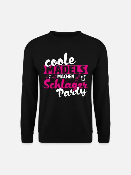 Schlagerparty Schlager - Unisex Sweatshirt - black
