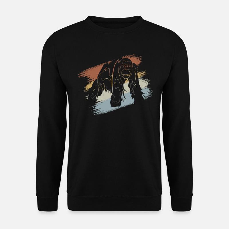 Orang Utan - Unisex Pullover - Schwarz