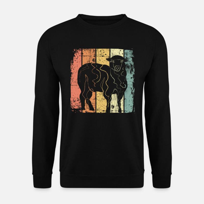 Schaf - Unisex Pullover - Schwarz