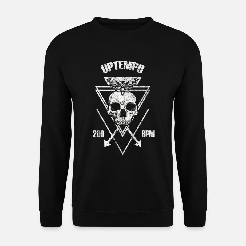 Uptempo Rave Techno Terrorcore cadeau - Sweat-shirt Unisexe - noir