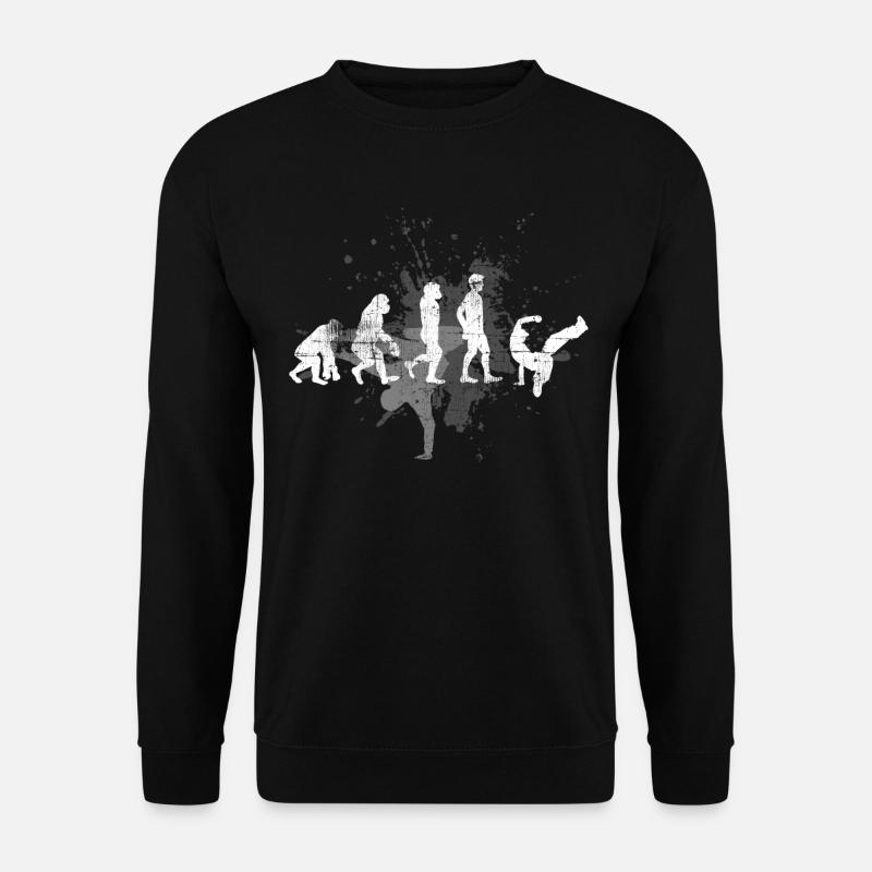 Evolution de la breakdance - Sweat-shirt Unisexe - noir
