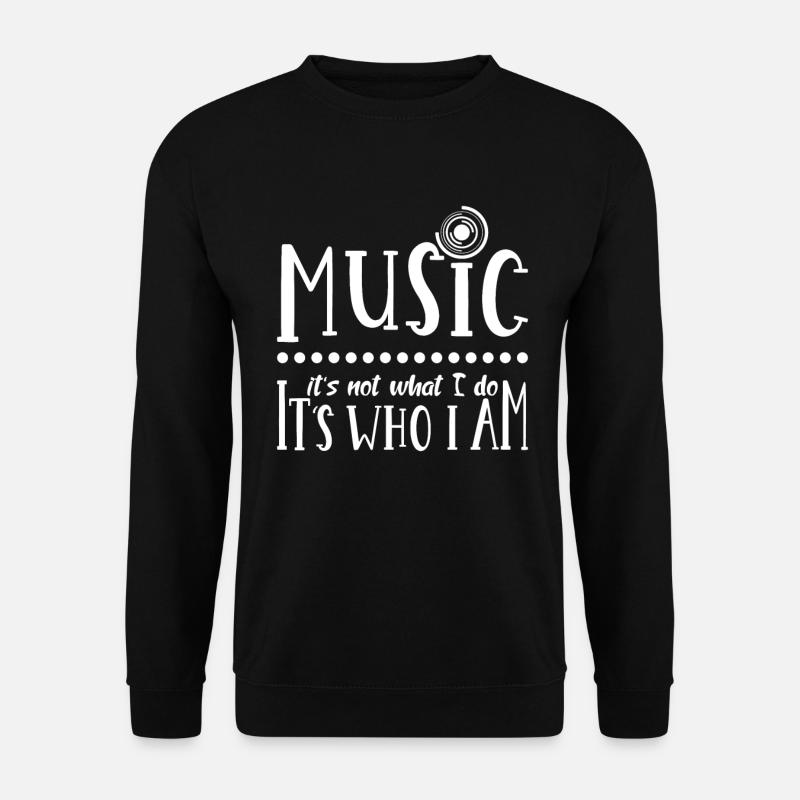 Musik Musiker - Unisex Pullover - Schwarz