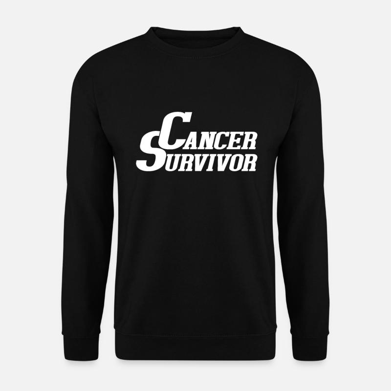 Krebs Überlebender - Unisex Pullover - Schwarz