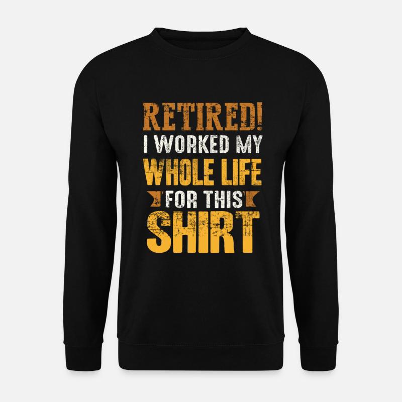 Rente - Unisex Pullover - Schwarz