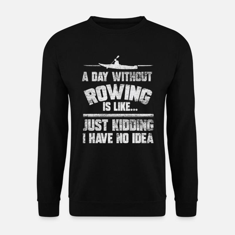 row - Unisex Sweatshirt - black