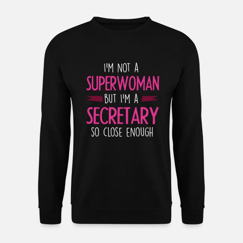 Sekretärin - Unisex Pullover - Schwarz