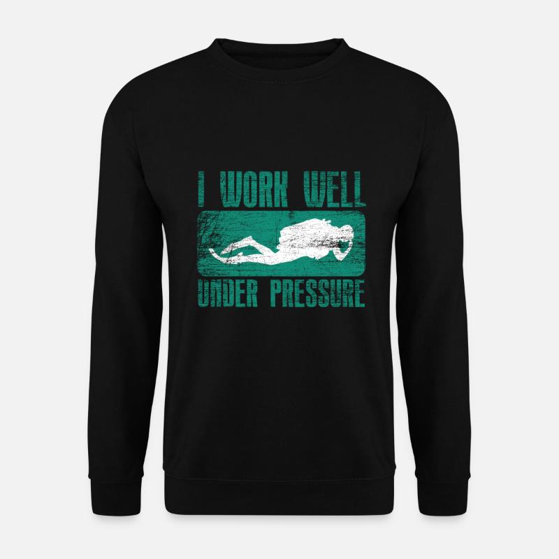 Tauchen - Unisex Pullover - Schwarz