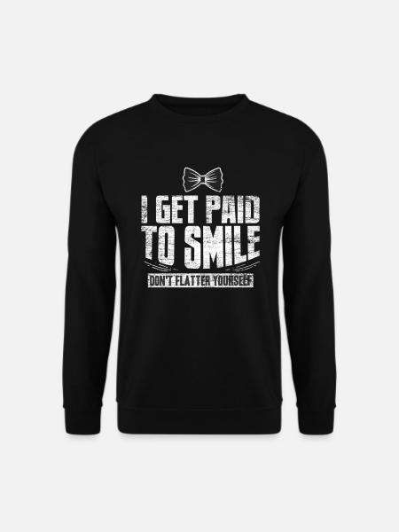 Waiter - Unisex Sweatshirt - black