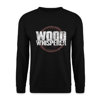 lumberjack - Unisex Sweatshirt - black - Front - Alina (178cm) & Michal (187cm)