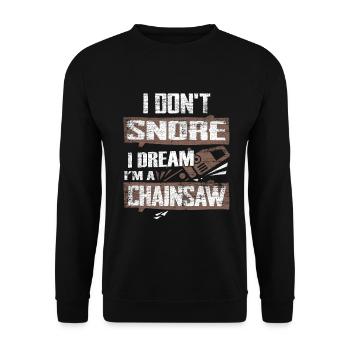 lumberjack - Unisex Sweatshirt - black - Front - Alina (178cm) & Michal (187cm)