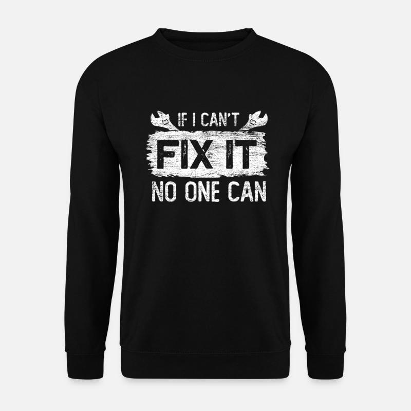 Handwerker - Unisex Pullover - Schwarz
