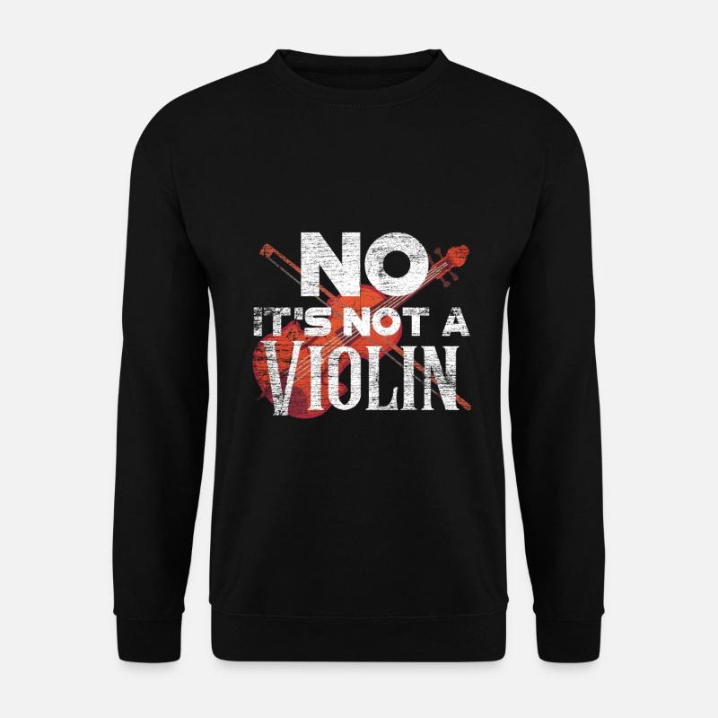 violoncelle - Sweat-shirt Unisexe - noir