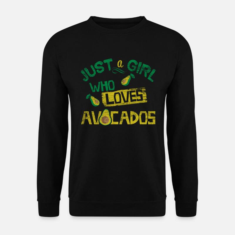 Avocado Mädchen - Unisex Pullover - Schwarz