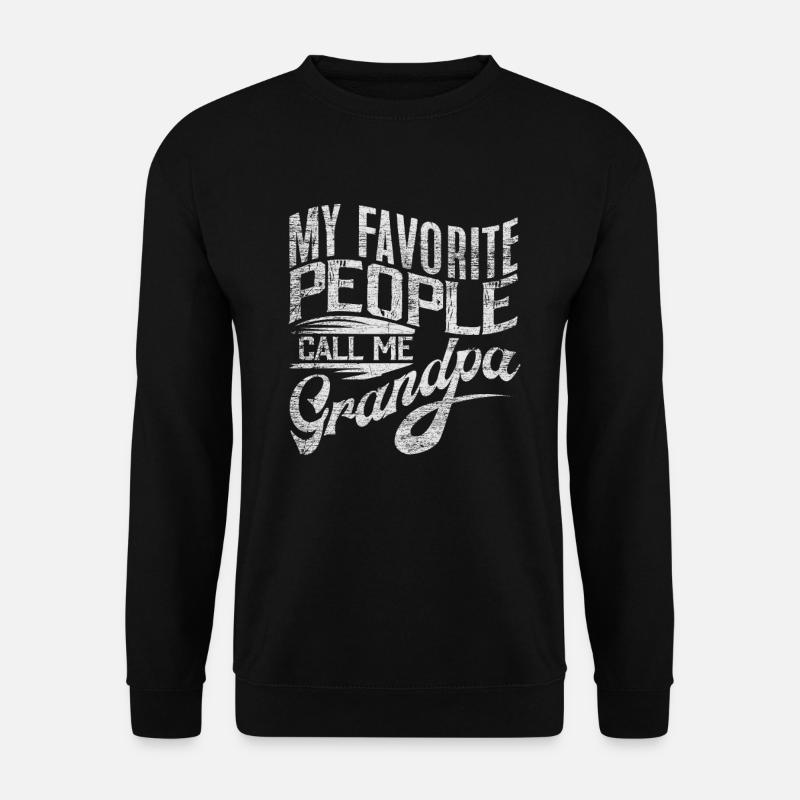 Opa - Unisex Pullover - Schwarz