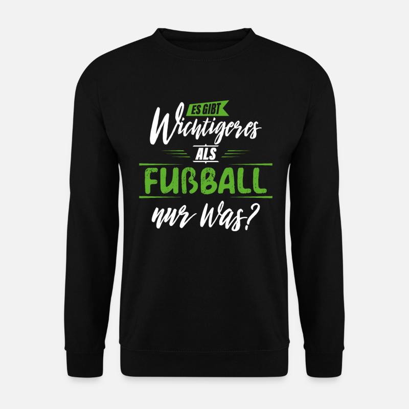 Fußball - Unisex Pullover - Schwarz