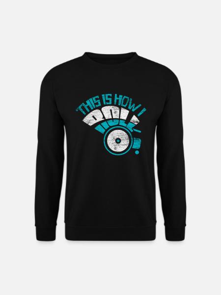 Rollstuhl Behinderung Rolli - Unisex Pullover - Schwarz