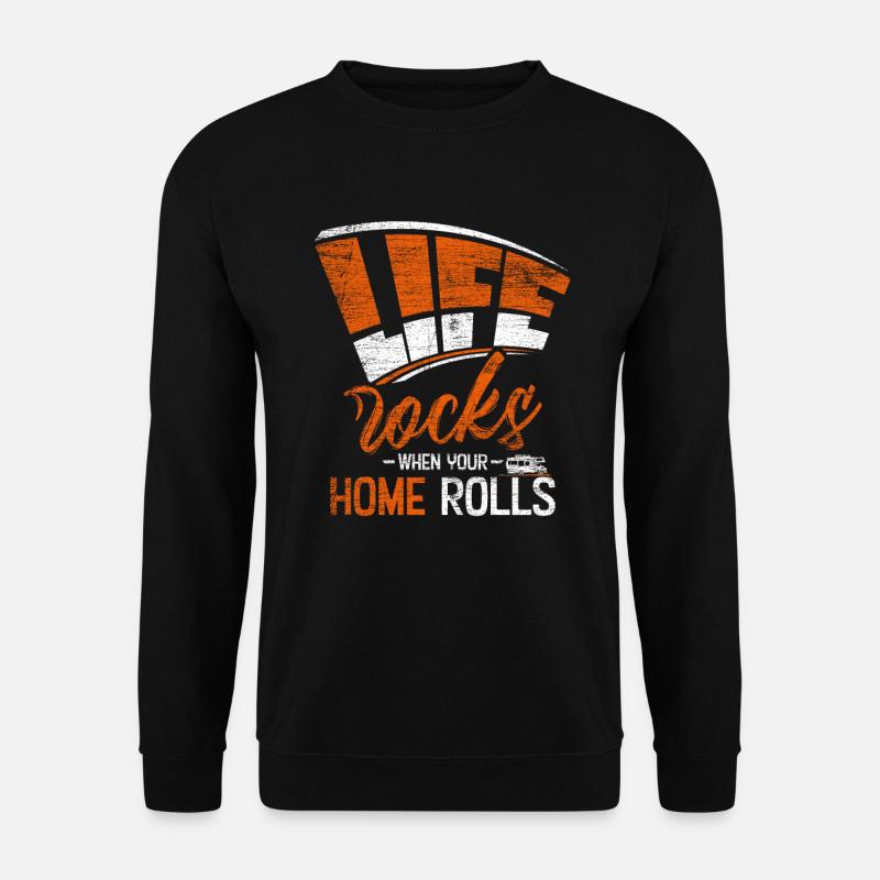 caravan - Unisex Sweatshirt - black