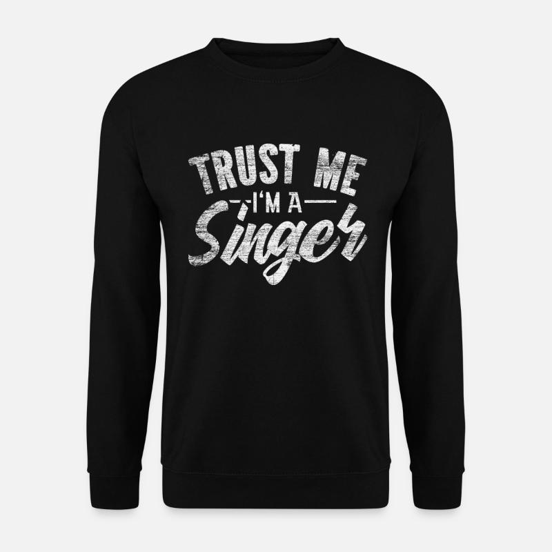 Sänger - Unisex Pullover - Schwarz