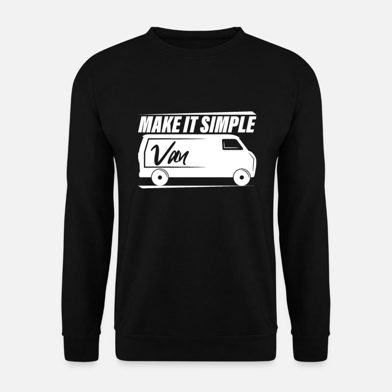 Camper van - Unisex Sweatshirt - black