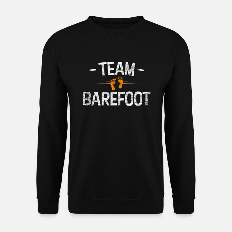 Barfuß Team - Unisex Pullover - Schwarz