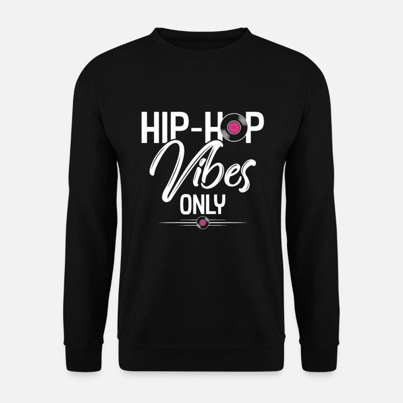 Hip Hop - Unisex Pullover - Schwarz