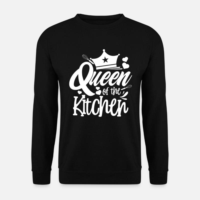 Kitchen queen - Unisex Sweatshirt - black
