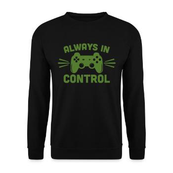 Gaming - Sweat-shirt Unisexe - noir - Devant - Alina (178cm) & Michal (187cm)