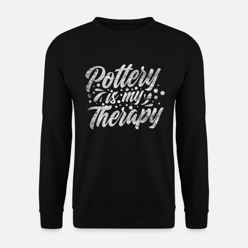 do pottery - Unisex Sweatshirt - black