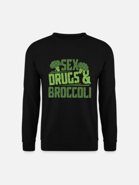 broccoli - Unisex Sweatshirt - black