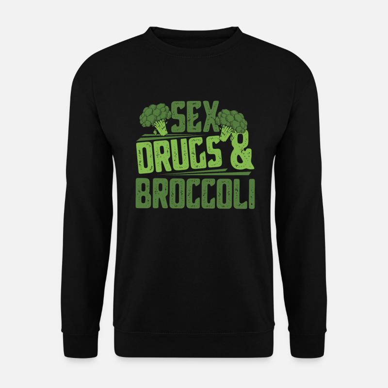 broccoli - Unisex Sweatshirt - black
