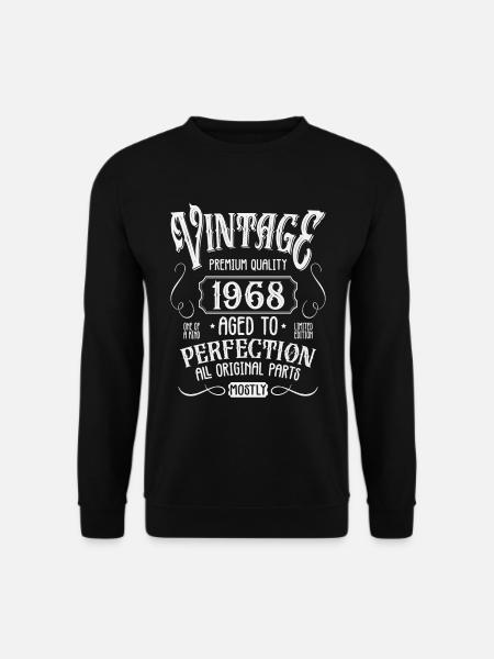 Geburtstag Jahrgang 1968 - Unisex Pullover - Schwarz