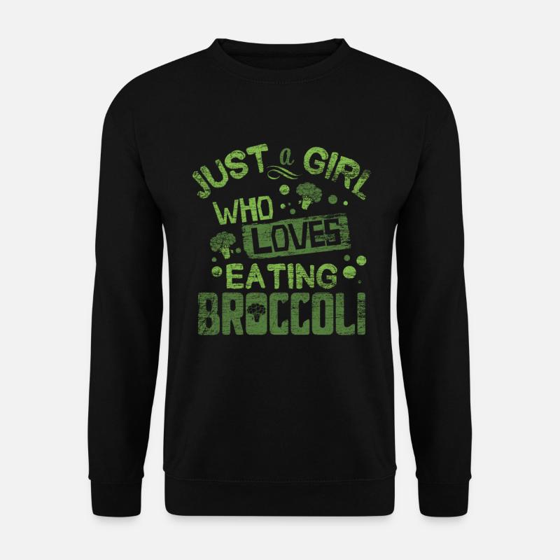 broccoli - Unisex Sweatshirt - black
