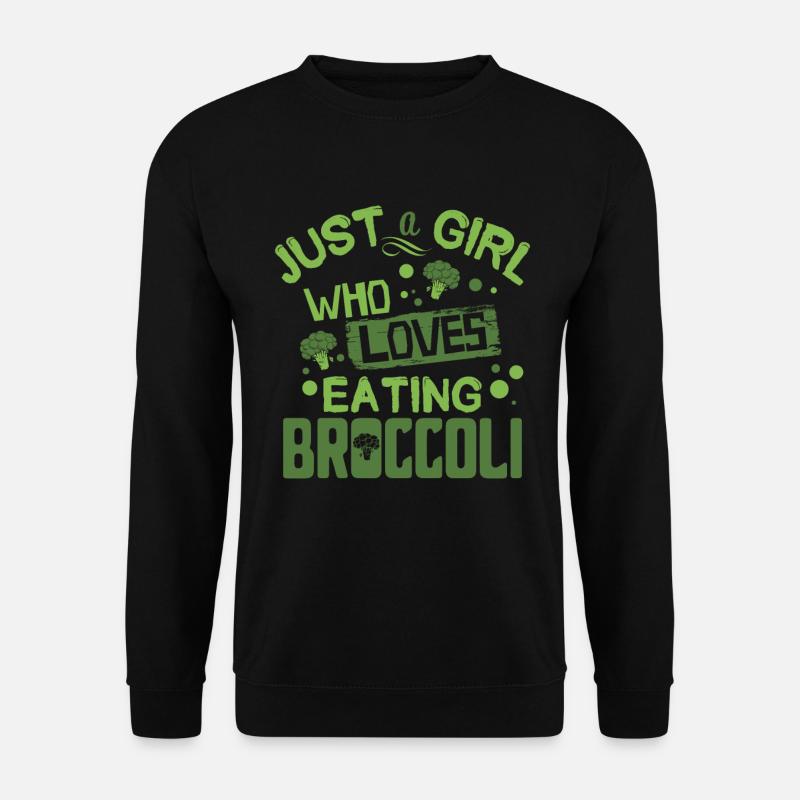 broccoli - Unisex Sweatshirt - black