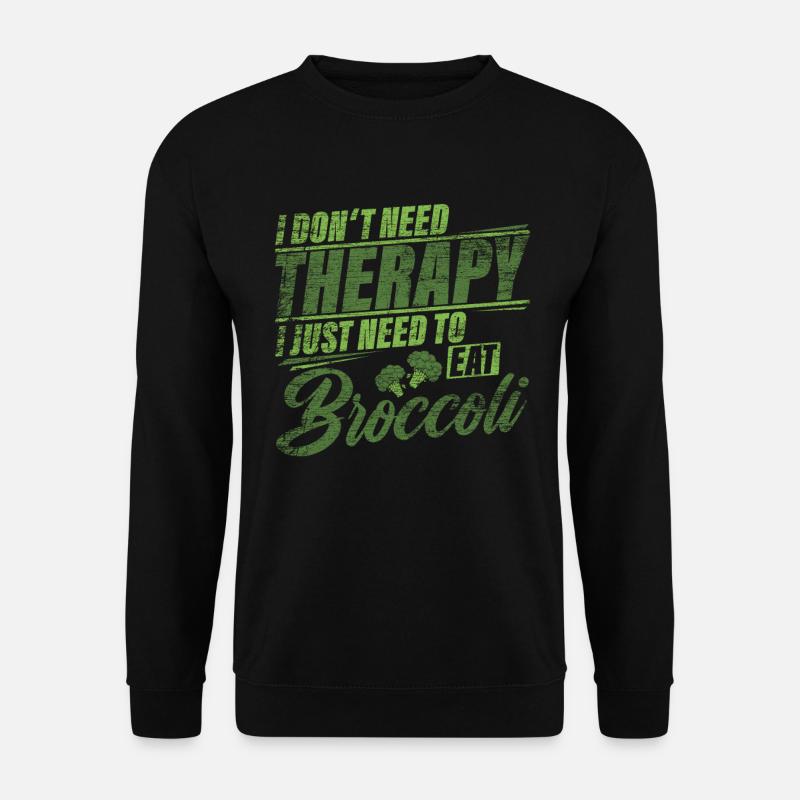broccoli - Unisex Sweatshirt - black