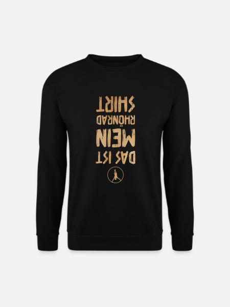 Rhönrad Turnen Radgymnastik Reifensportgerät - Unisex Pullover - Schwarz
