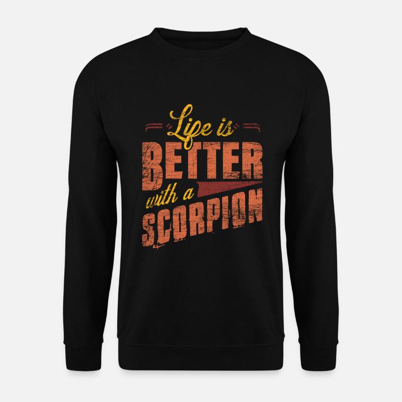 Skorpion - Unisex Pullover - Schwarz