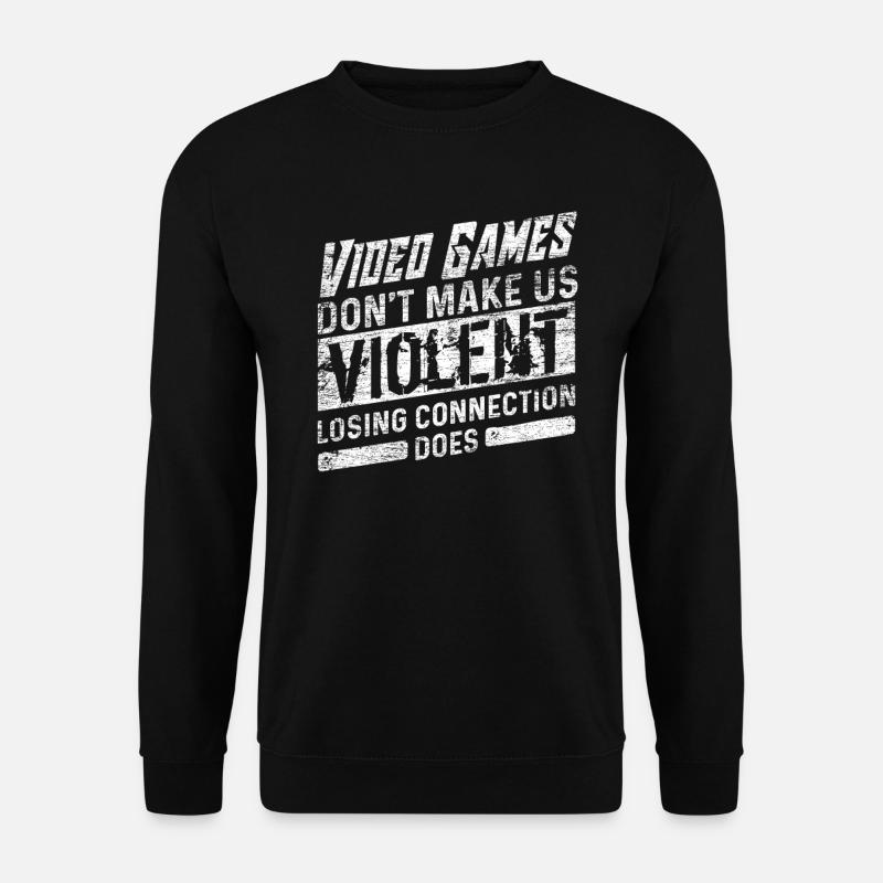 Gaming - Unisex Pullover - Schwarz