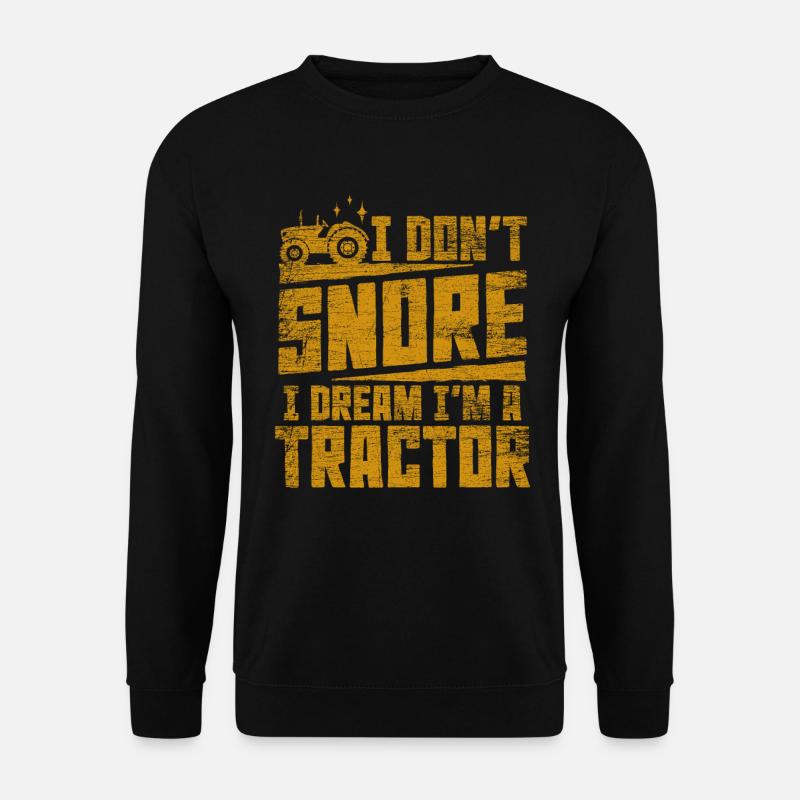 tractor - Unisex Sweatshirt - black