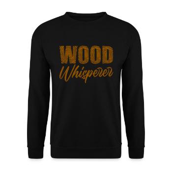 lumberjack - Unisex Sweatshirt - black - Front - Alina (178cm) & Michal (187cm)